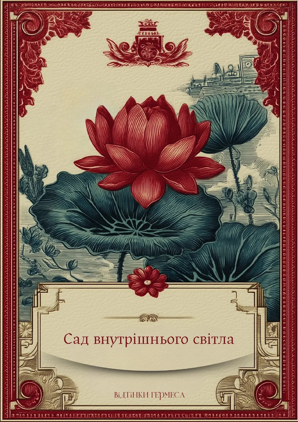 Обкладинка книги «Сад внутрішнього світла»